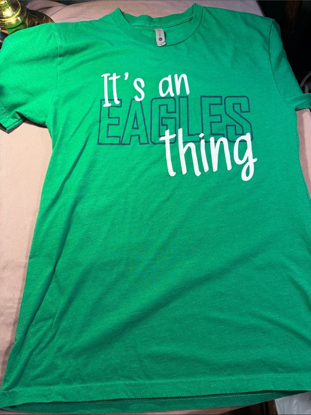 Next Level Apparel Green "It's an Eagles Thing" Tee